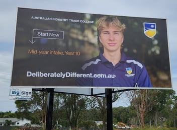 Announcing the launch of our new billboard