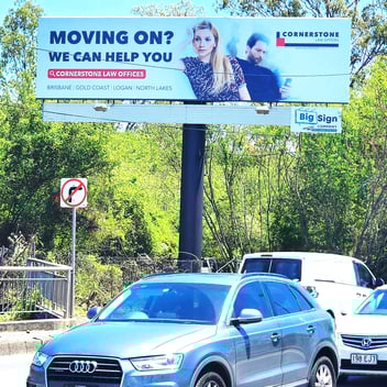 Illuminated Supersite Billboard on Boundary Road, Coopers Plains