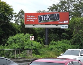 Personalised Plates Queensland Takes Center Stage on Our Boundary Road Billboard with “Truckies Freshen Up Your Rig” Campaign