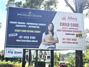 Welcome Macallan College & Allora College to Our Billboard Family!